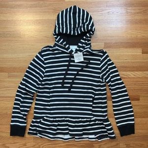Kate spade stripped fleece sweater ❗️Final Price❗️